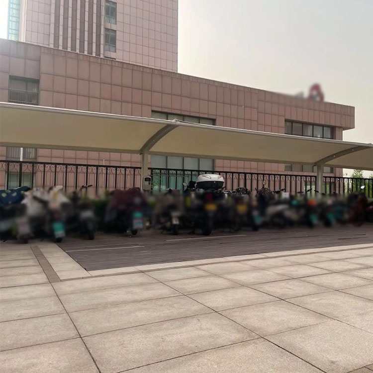 扶余市膜结构电动车棚